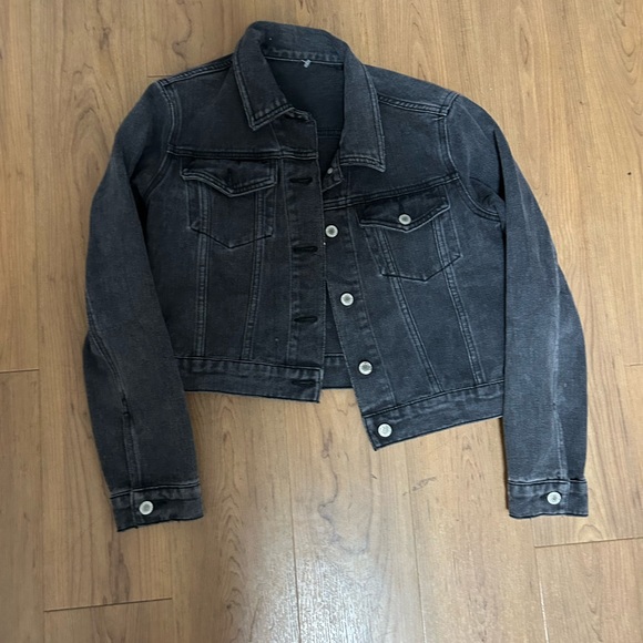 Black Jean jacket - Picture 1 of 2